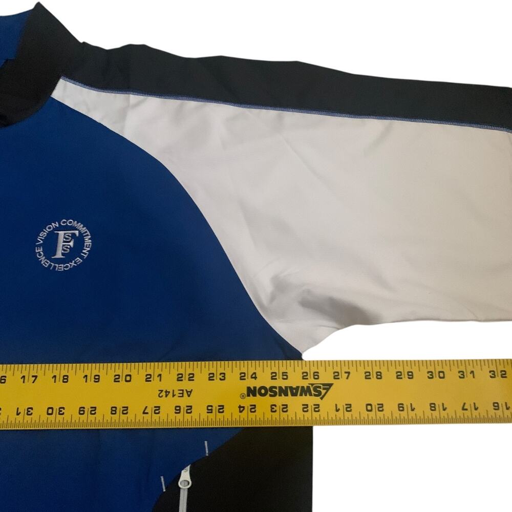 FootJoy Men' Size XL Golf 1/2 Zip Pullover Short Sleeve Logo Golf Shirt - Picture 3 of 16